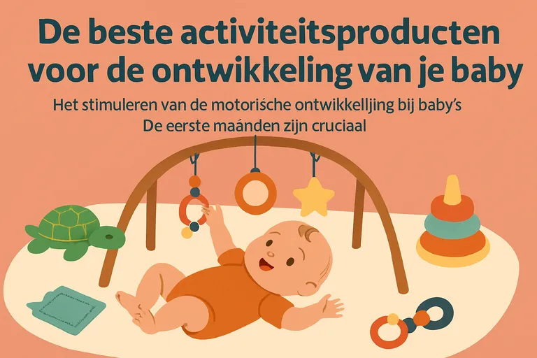 De beste activiteitsproducten voor de ontwikkeling van je baby